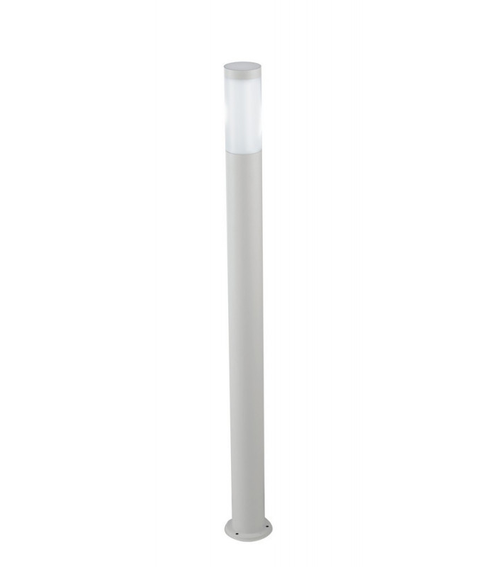 Outdoor Stainless Steel Bollard Light, White, IP44, E27