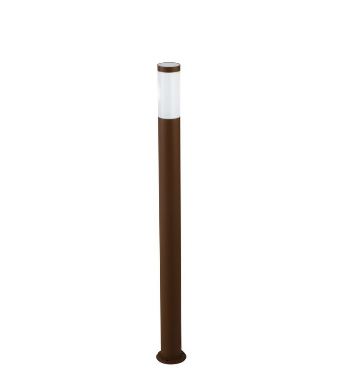 Outdoor Stainless Steel Bollard Light, Bronze, IP44, E27