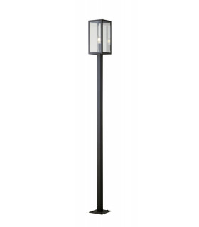 Outdoor Lamp Post Lantern, Anthracite, IP44, E27