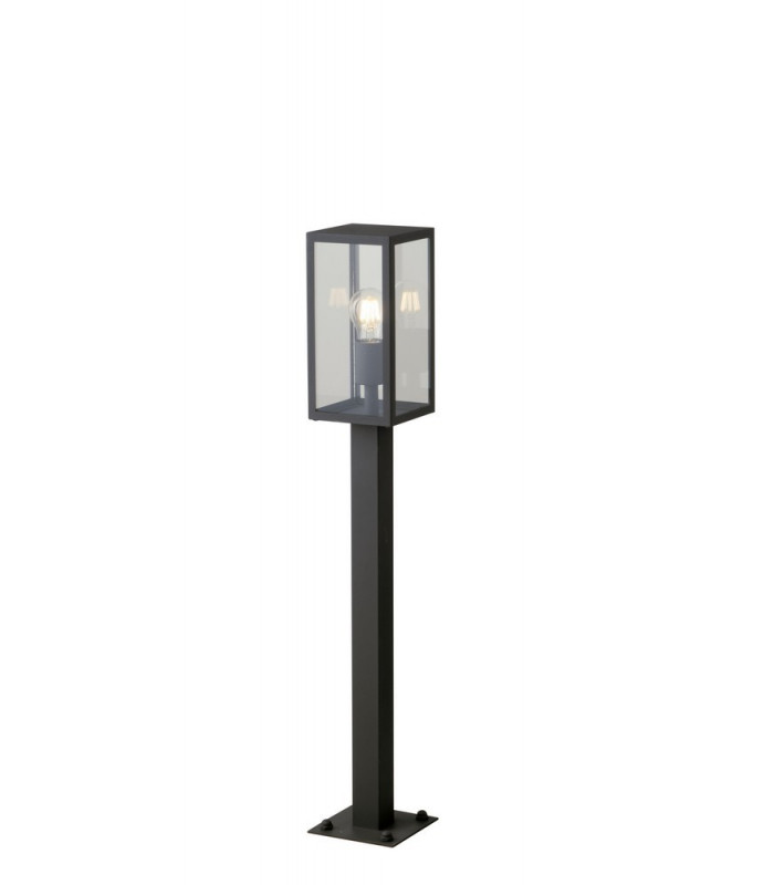 Outdoor Bollard Lantern, Anthracite, IP44, E27