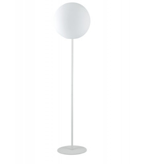 Outdoor Globe Pendant, White, IP65, E27