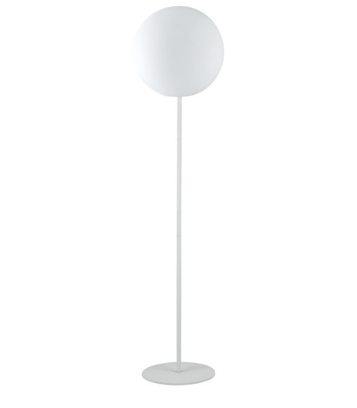 Outdoor Globe Pendant, White, IP65, E27