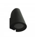 Modern Outdoor Wall Lamp Black 1 Light  with Clear Shade, E27, IP44