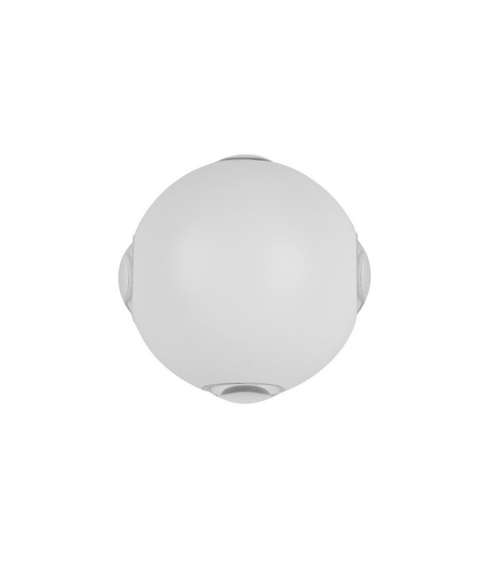 Modern LED Outdoor Wall Lamp White, Warm White 3000K 280lm, IP44