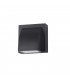 Modern LED Outdoor Wall Lamp Black, Warm White 3000K 120lm, IP54