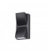 Modern LED Outdoor Wall Lamp Black, Warm White 3000K 120lm, IP54