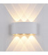 Modern LED Outdoor Wall Lamp White, Warm White 3000K 420lm, IP44