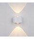 Modern LED Outdoor Wall Lamp White, Warm White 3000K 120lm, IP44