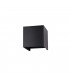 Modern LED Outdoor Wall Lamp Black, Warm White 3000K 300lm, IP44