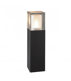 Outdoor Medium Bollard, Black, IP65, E27