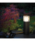 Outdoor Medium Bollard, Black, IP65, E27