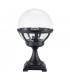 Outdoor 1 Light Pedestal, Black, IP54, E27
