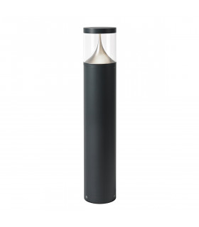 Integrated LED Outdoor LED Large Bollard, Graphite, IP65