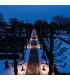 Integrated LED Outdoor LED Large Bollard, Graphite, IP65