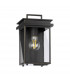 Outdoor 1 Light Wall Lantern, Antique Bronze, IP44, E27