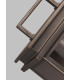 Outdoor 1 Light Wall Lantern, Antique Bronze, IP44, E27