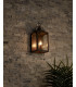 Outdoor 3 Light Large Wall Lantern, Copper Oxide, IP44, E14