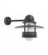 Outdoor Large 1 Light Wall Light, Graphite, IP54, E27