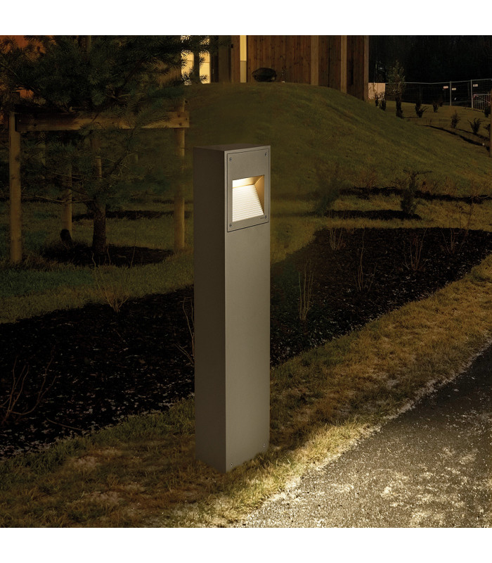 Integrated LED Outdoor LED Tall Bollard Aluminium , IP65