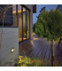Integrated LED Outdoor Mini LED Recessed Wall Light Graphite , IP65