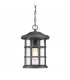 Outdoor 1 Light Chain Lantern, Earth Black, IP44, E27