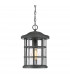 Outdoor 1 Light Chain Lantern, Earth Black, IP44, E27