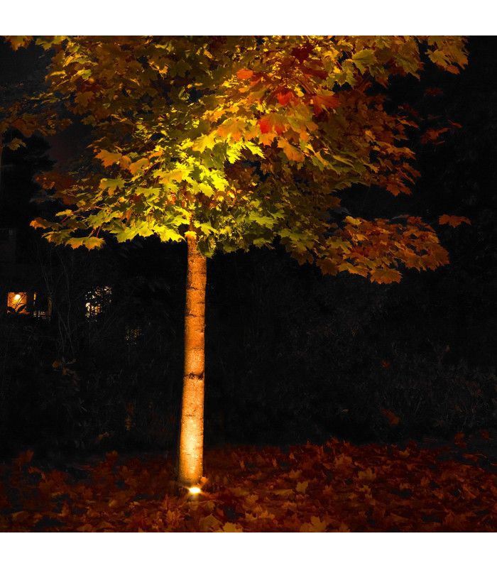 Outdoor Square 1 Light Recessed Ground Light Stainless Steel , IP68, GU10 LED