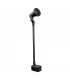 Outdoor 1 Light Long Arm Spot Light, Graphite, IP65, GU10 LED