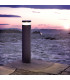Integrated LED Outdoor LED Large Bollard, Graphite, IP65