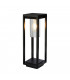 Outdoor Post - 450mm, Black With Clear Diffuser