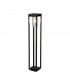 Outdoor Post - 900mm, Black With Clear Diffuser