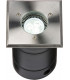 Square Stainless Steel Walkover / Driveover Light, 230V, IP67