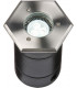 Hexagon Stainless Steel Walkover / Driveover Light, 230V, IP67