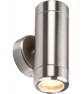 Stainless Steel Up & Down Light GU10 Fitting, 230V IP65