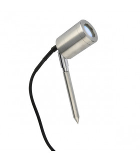 Voltage LED Stainless Steel Spike Light, IP65 1W Blue Low