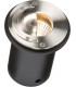 Round Stainless Steel Walkover Ground Light with Half-Lip Cover, IP65 230V