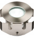 White High Powered LED Stainless Steel Decking Light, IP68 LV 1W