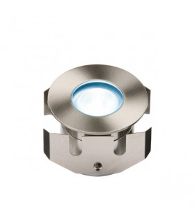 Blue High Powered LED Stainless Steel Decking Light, IP68 LV 1W