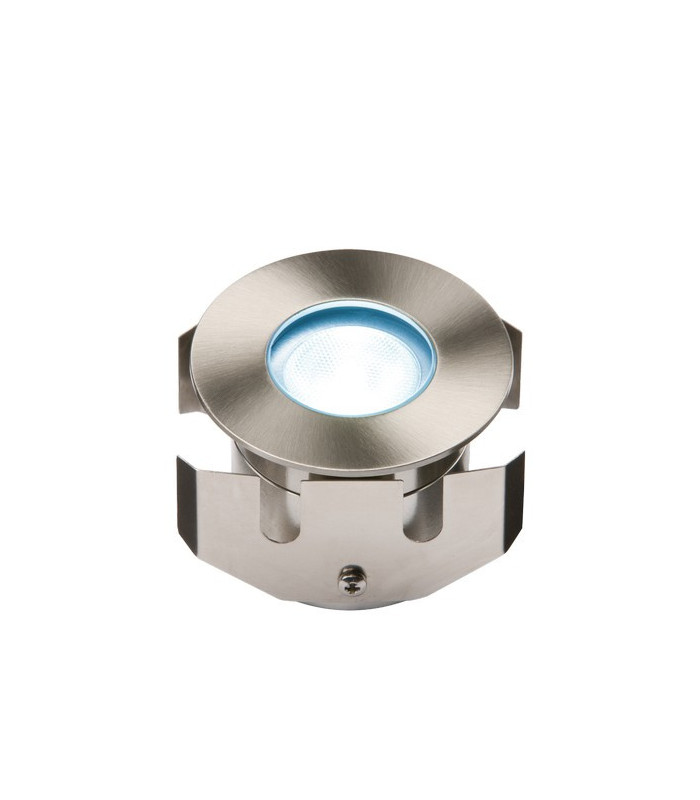 Blue High Powered LED Stainless Steel Decking Light, IP68 LV 1W