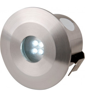Stainless Steel LED Kit 4 x 0.5W White LEDs, IP44