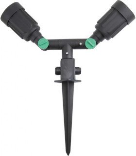 Twin Garden Spike Spotlight PAR38, IP44 230V