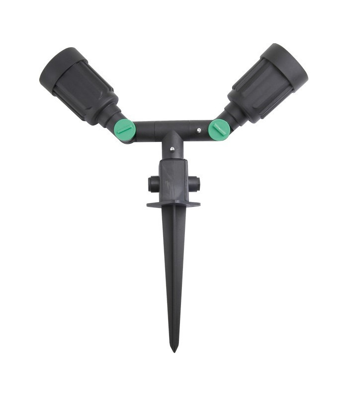 Twin Garden Spike Spotlight PAR38, IP44 230V
