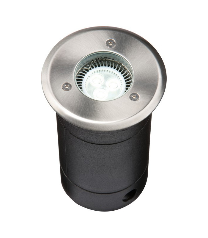 Grade 304 Stainless Steel Walkover/Driveover Light, 230V IP67 GU10