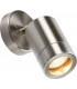 Lightweight Stainless Steel Adjustable Wall Light, 230V IP65 GU10 35W