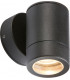 Aluminium Powder Coated Black Fixed GU10 35W Fitting, 230V IP65