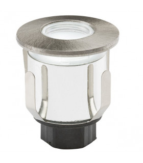 LED White Mini Ground Light comes with Three Interchangeable Heads, 230V IP65 0.6W