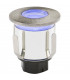 LED Blue Mini Ground Light comes with Three Interchangeable Heads, 230V IP65 0.6W