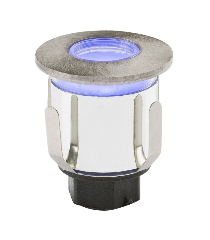 LED Blue Mini Ground Light comes with Three Interchangeable Heads, 230V IP65 0.6W