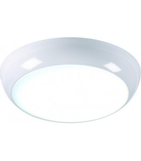 LED Emergency Bulkhead Fitting 6000K, 230V IP44 14W