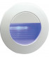 IP54 Recessed Round Indoor/Outdoor LED Guide/Stair/Wall Light Blue LED, 230V